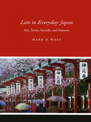 cover image of Law in Everyday Japan